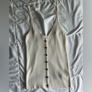 H&M Cream Tank top